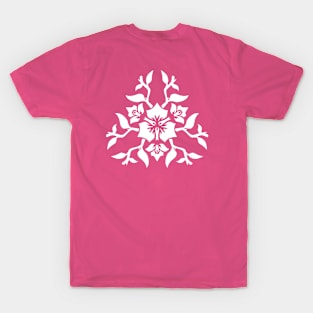 bougenville kaleidoscope art T-Shirt